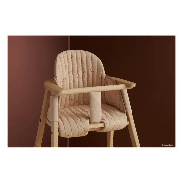Seat Cushion for Growing Green High Chair | Peach- Product image n°1