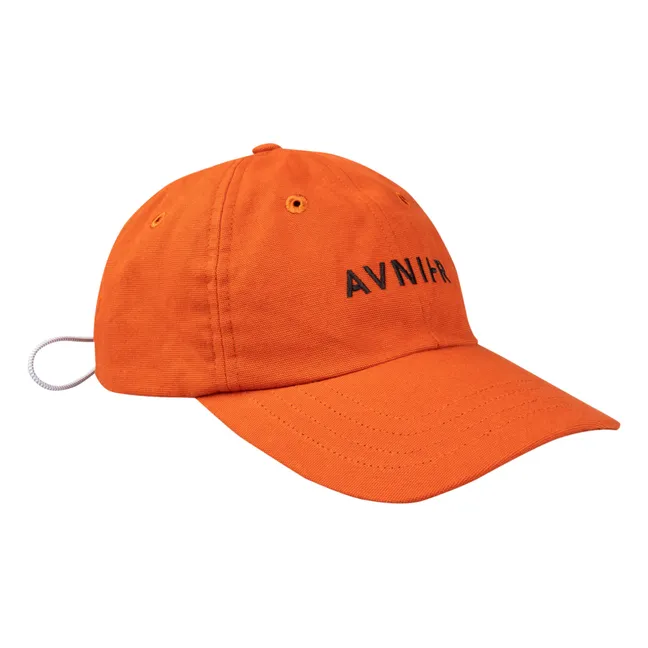 Cappello in cotone organico Focus | Arancione
