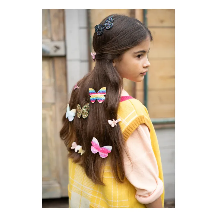 Haarspange Schmetterling Brillant | Gold- Produktbild Nr. 1