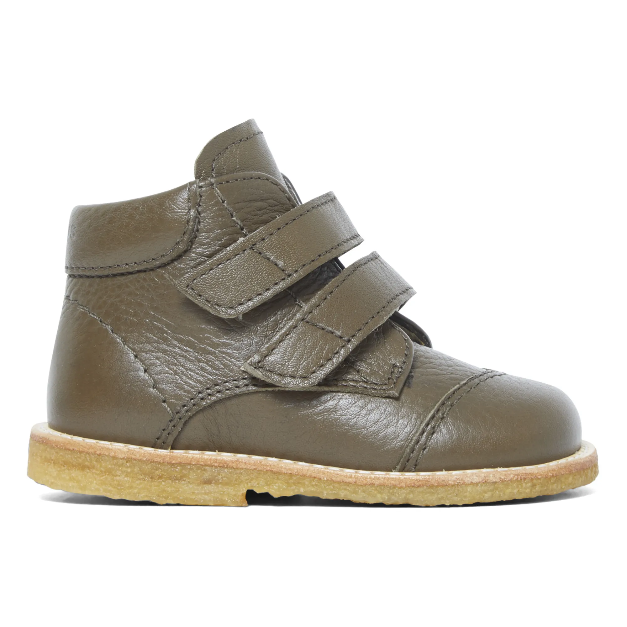 Angulus Olive Green Velcro Boots