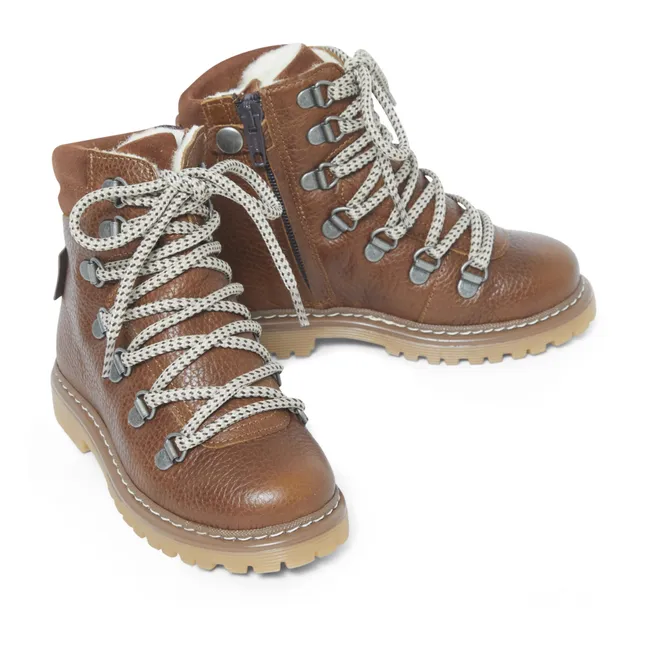 Lace-up Tex Boots | Brown