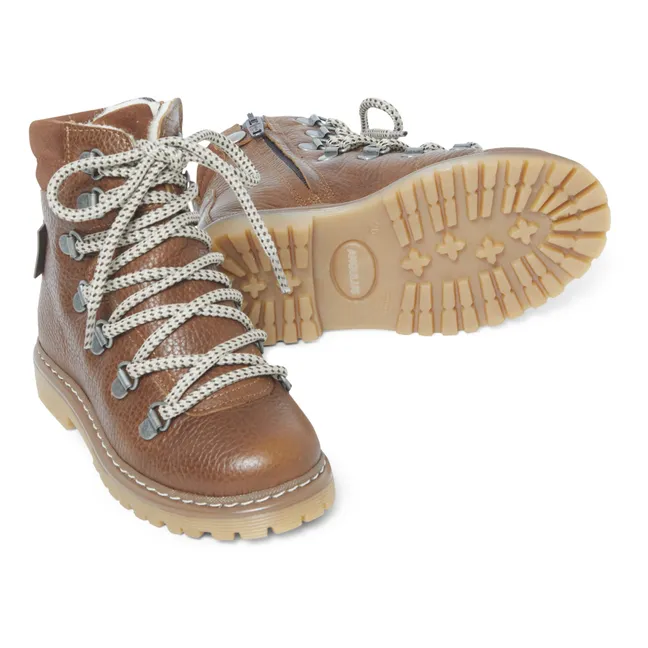 Lace-up Tex Boots | Brown