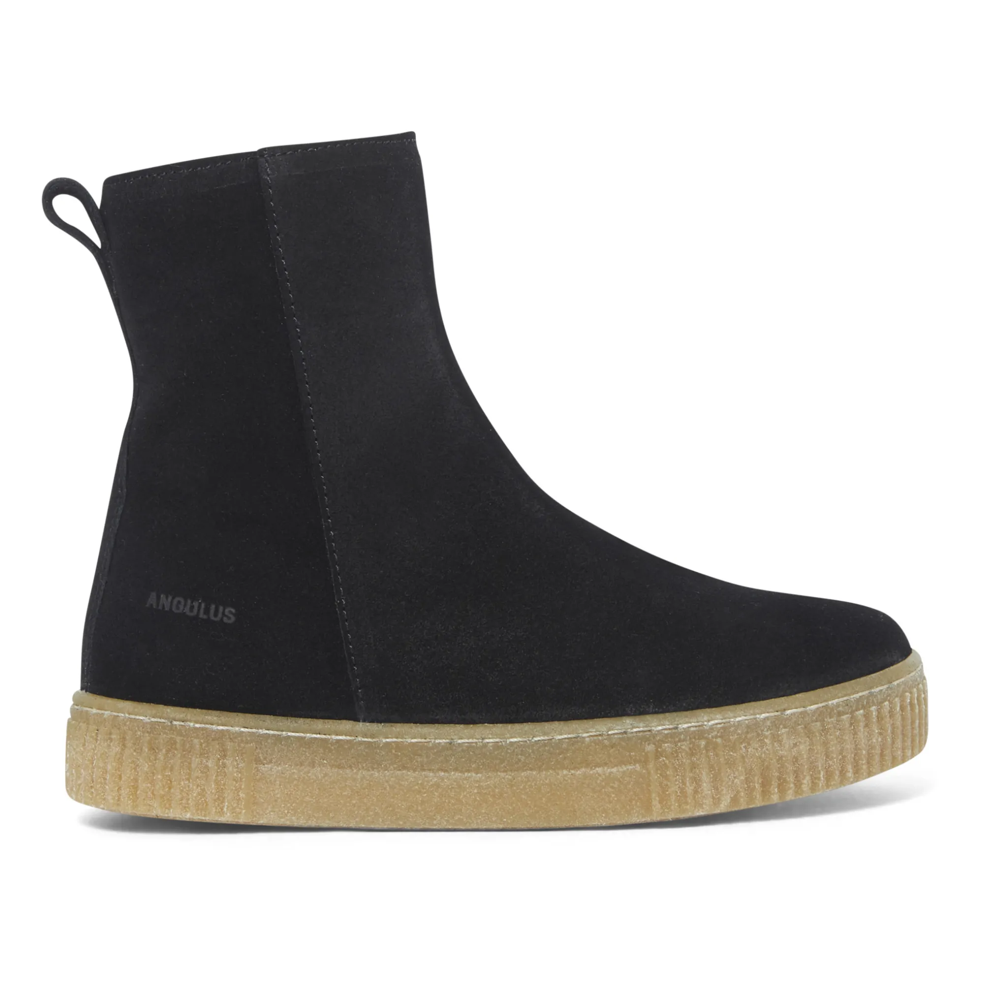 Angulus Black Fleece Lined Boots