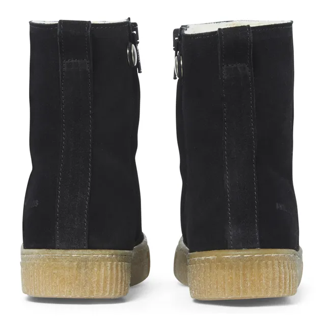 Fleece Lined Boots | Black