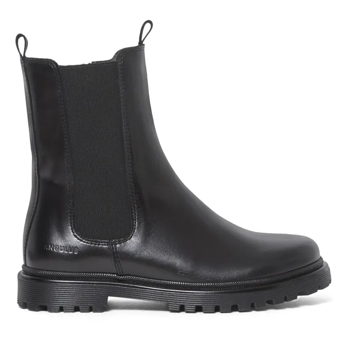 Chelsea Boots Montantes Semelle Funky | Noir- Image produit n°0