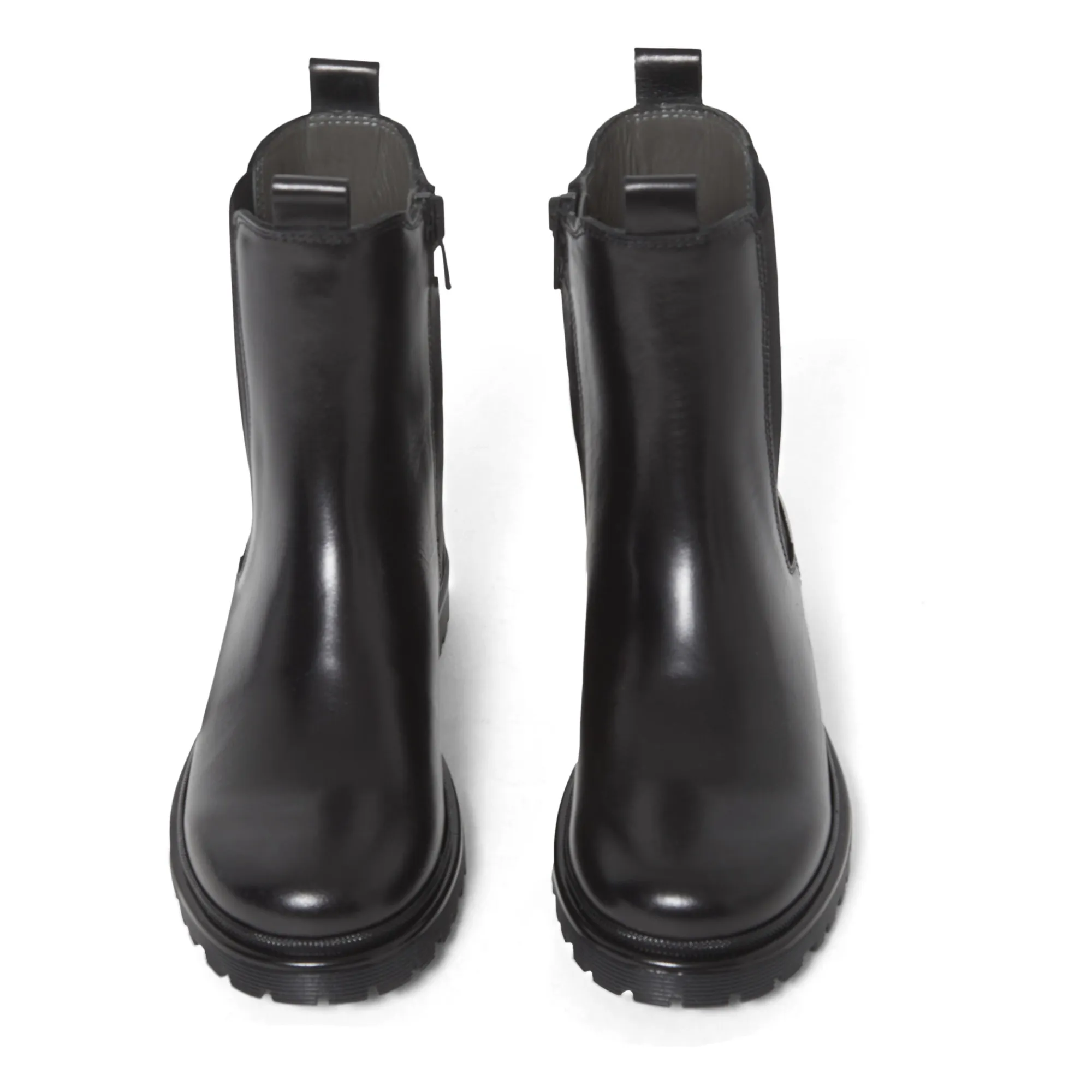 Chelsea Boots Montantes Semelle Funky | Noir- Image produit n°3
