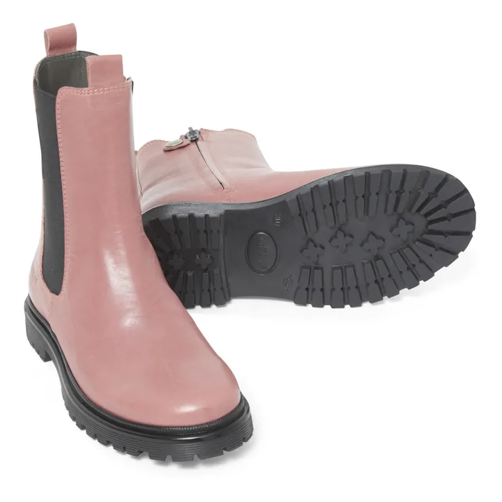 Chelsea Boots Montantes Semelles Funky | Rose- Image produit n°2