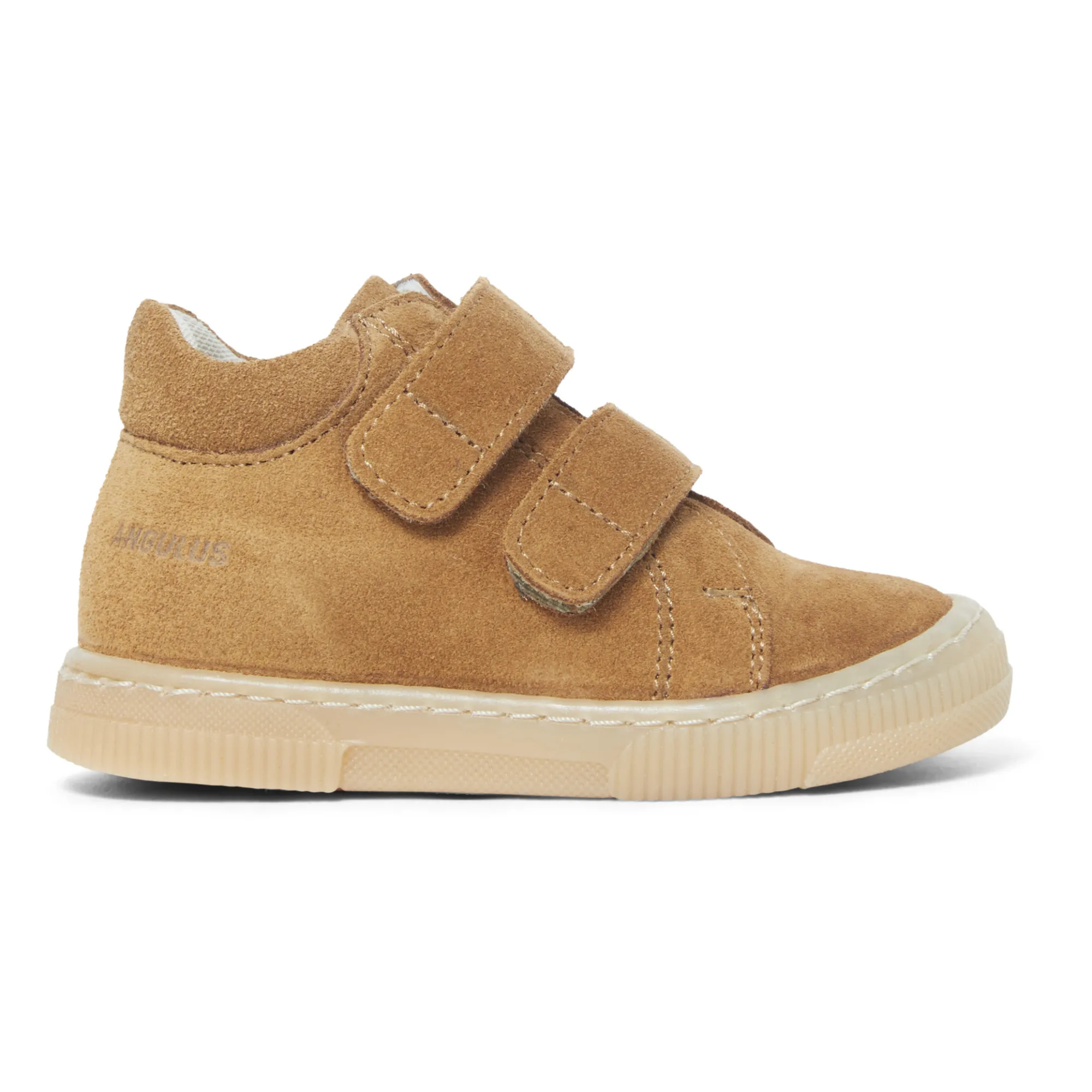 Angulus Cognac Velcro Sneakers