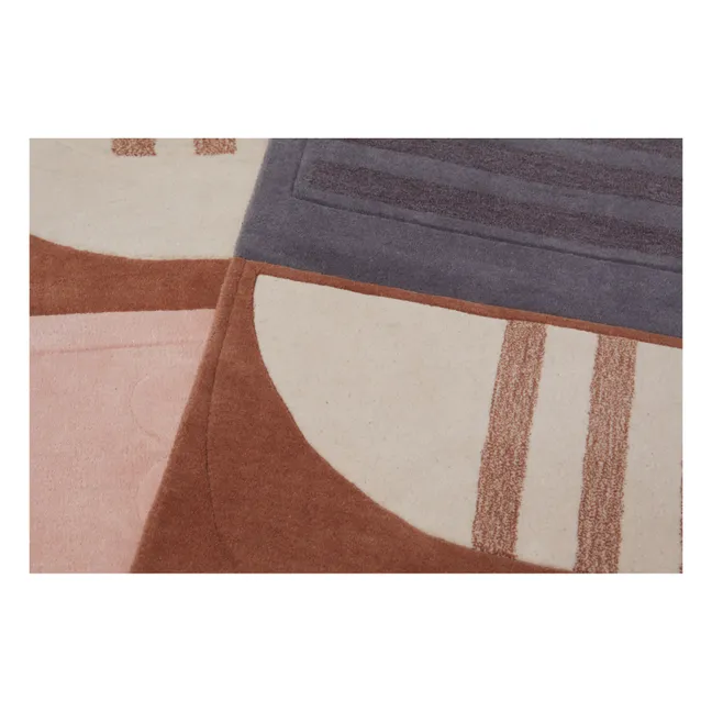 Melodie Woollen Rug | Terracotta