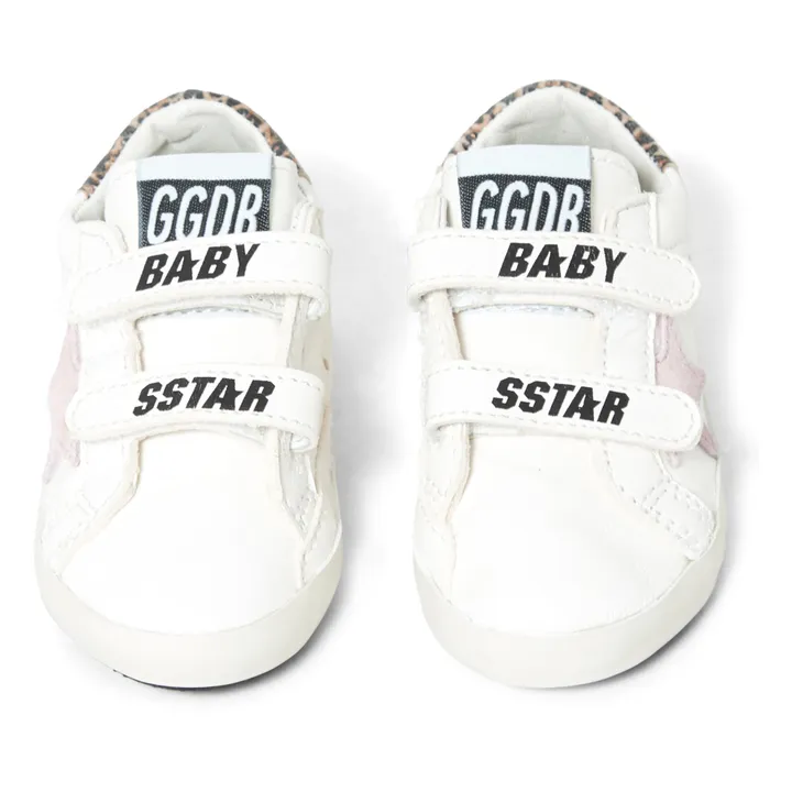 Baby School Velcro Sneakers | Pale pink- Product image n°3
