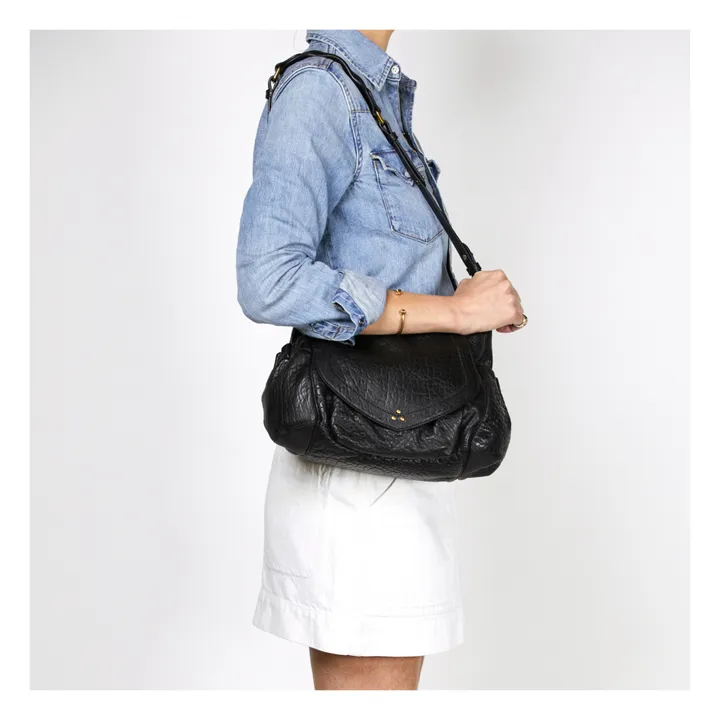 Helmut Lambskin Leather Bag - M | Black- Product image n°2