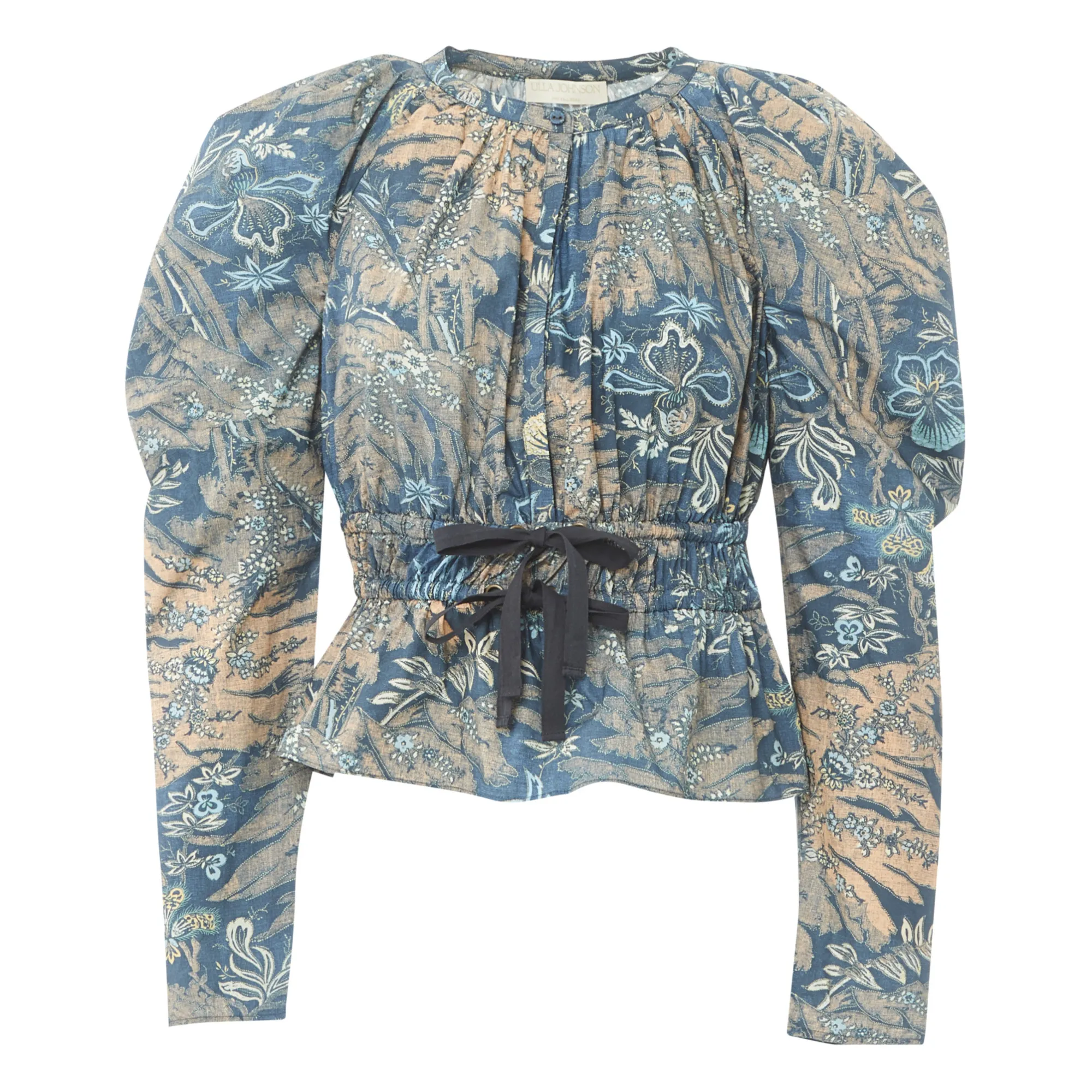 Ulla Johnson Navy Blue Edena Blouse