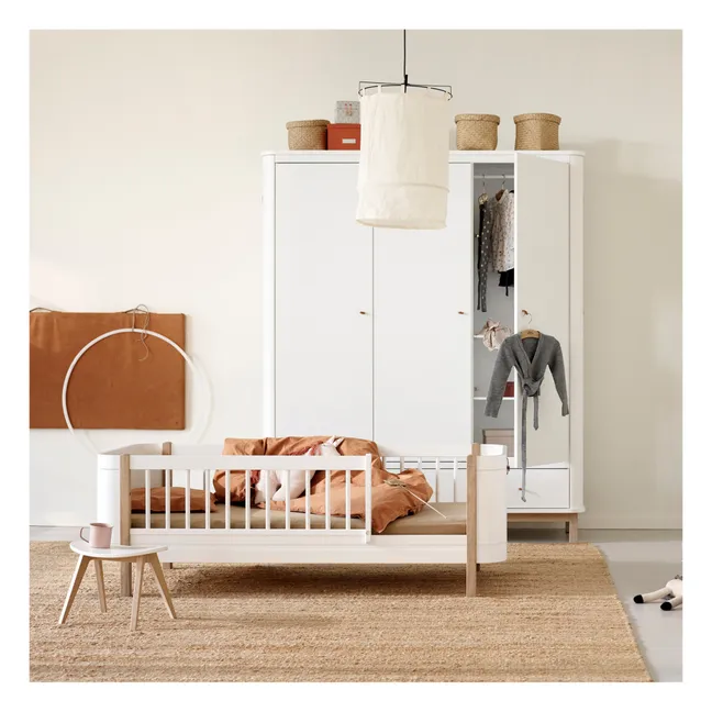 Umbausatz Mini+ Babybett zu Juniorbett (Mini+ basic) | Eiche