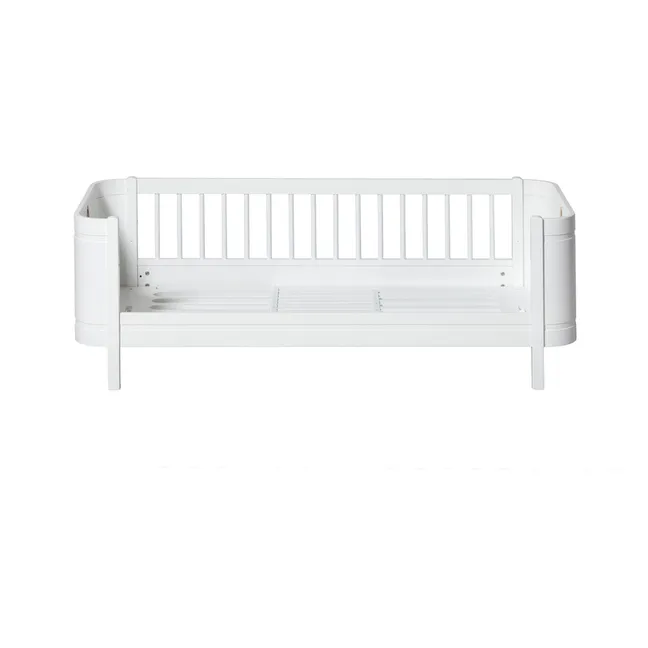 Kit di conversione junior per letto da neonato, modello: Wood Mini+ | Bianco
