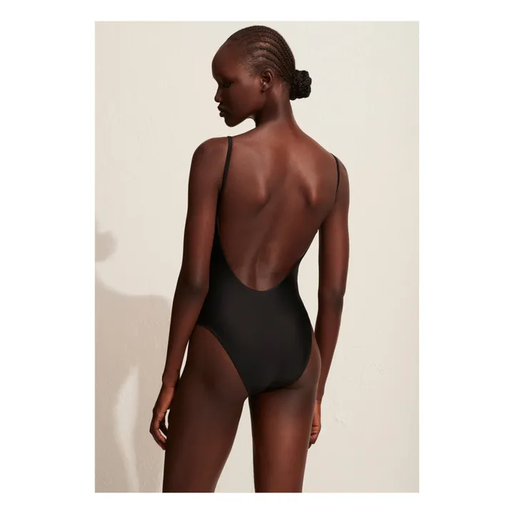 Plunge Swimsuit | Black- Product image n°2