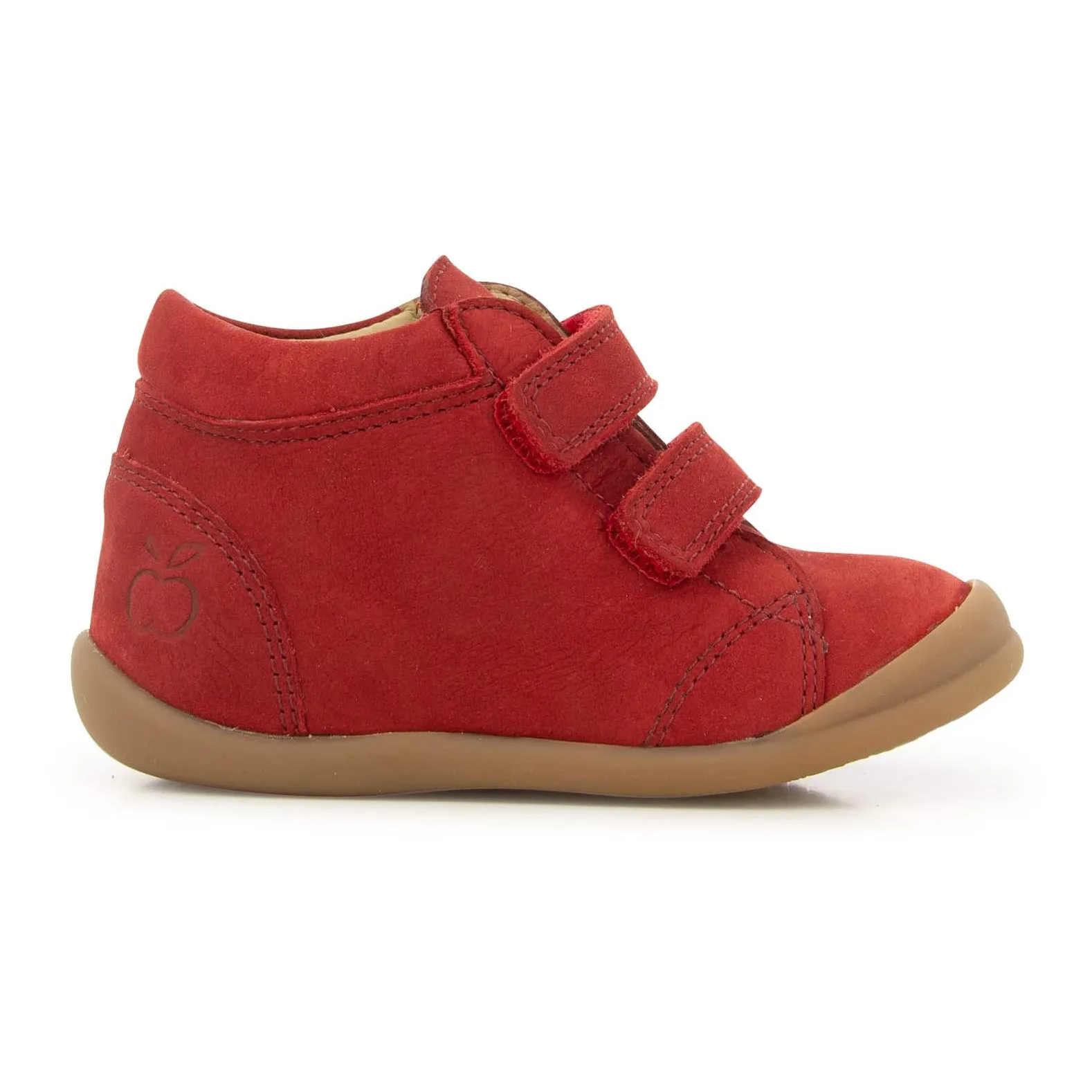 Pom D'api Red Flex-Up Velcro Boots