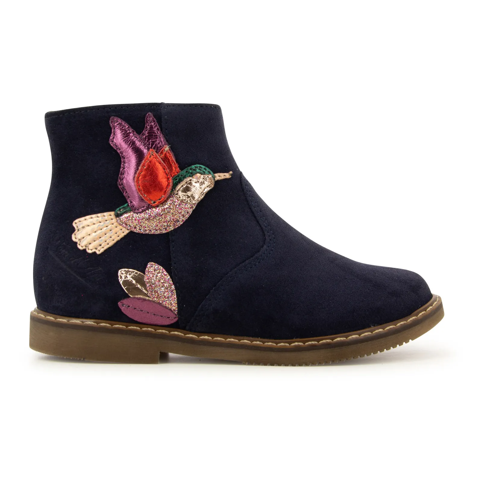 Pom D'api Navy Blue City Colibri Boots