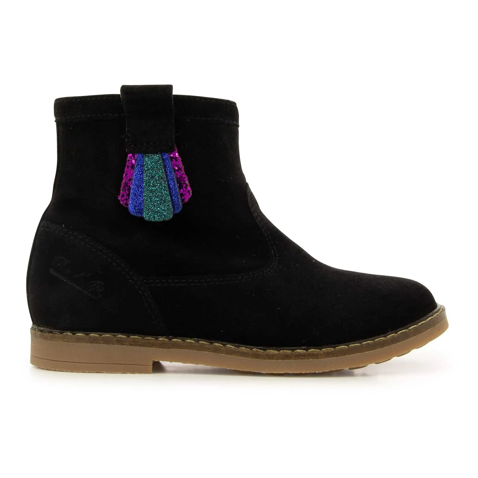 Pom D'api Black Arty Suede Trip Boots