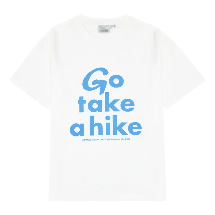 T-shirt Take A Hike | Blanc- Image produit n°0