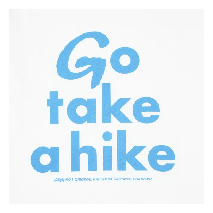 T-shirt Take A Hike | Blanc- Image produit n°1