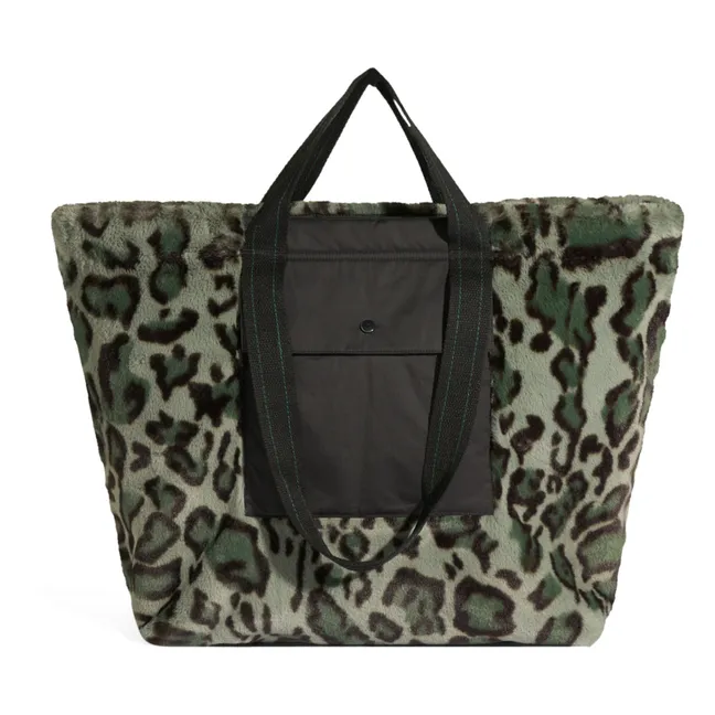 Cabas Hormin Façon Fourrure- Collection Femme  | Bleu