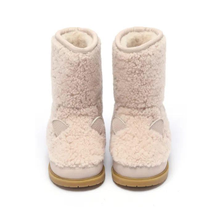 Irfi Cat Fur-Lined Boots | Lavender- Product image n°1