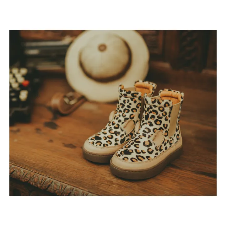 Thuru Leopard Boots | Brown- Product image n°1