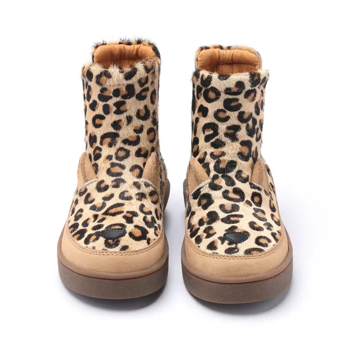 Thuru Leopard Boots | Brown- Product image n°2
