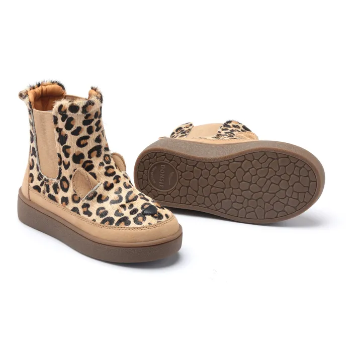 Thuru Leopard Boots | Brown- Product image n°4