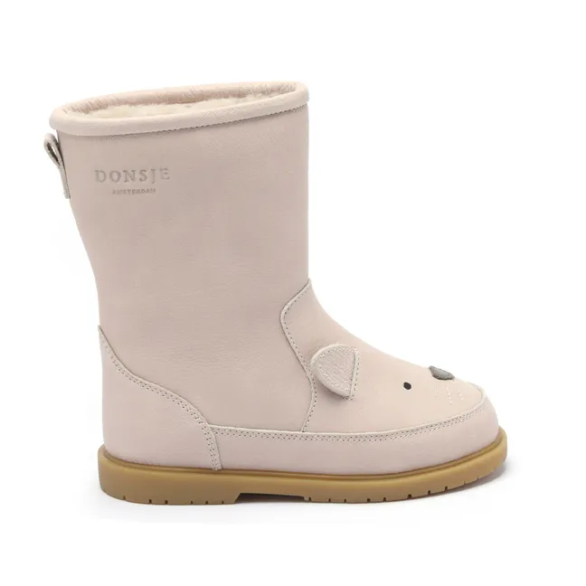 Wadudu Shearling-Lined Cat Boots | Lavender