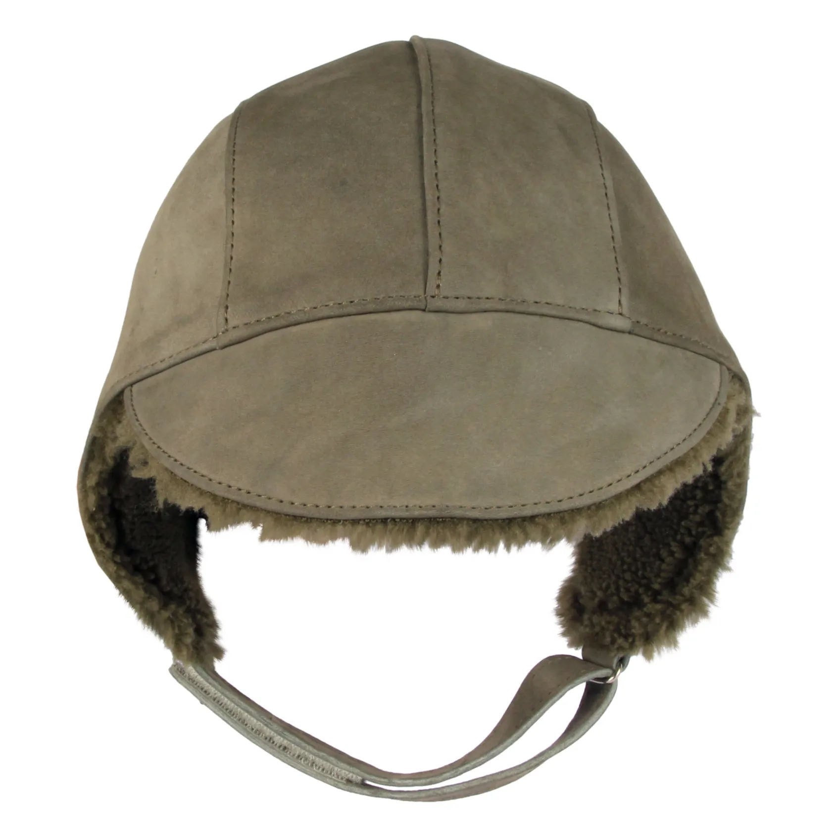 Donsje Charcoal Grey James Fur-Lined Hat