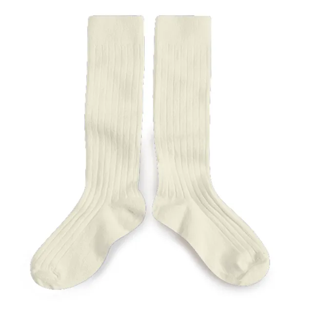 Socken La Haute | Grauweiß