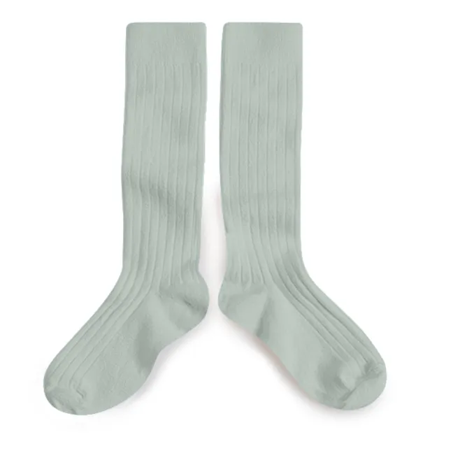 La Haute Socks | Green water