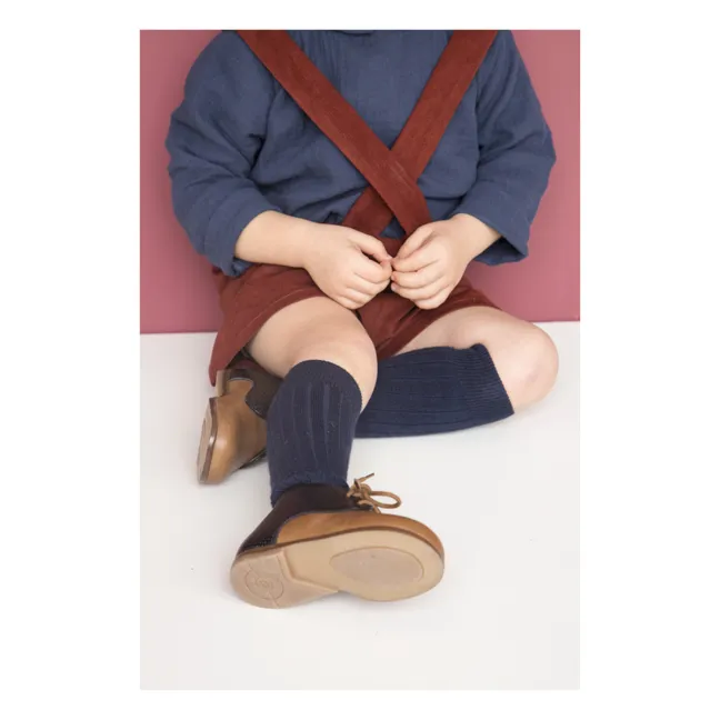 Chaussettes La Haute | Bleu marine