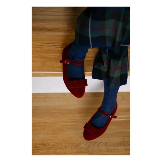 Chaussettes La Haute | Bleu marine