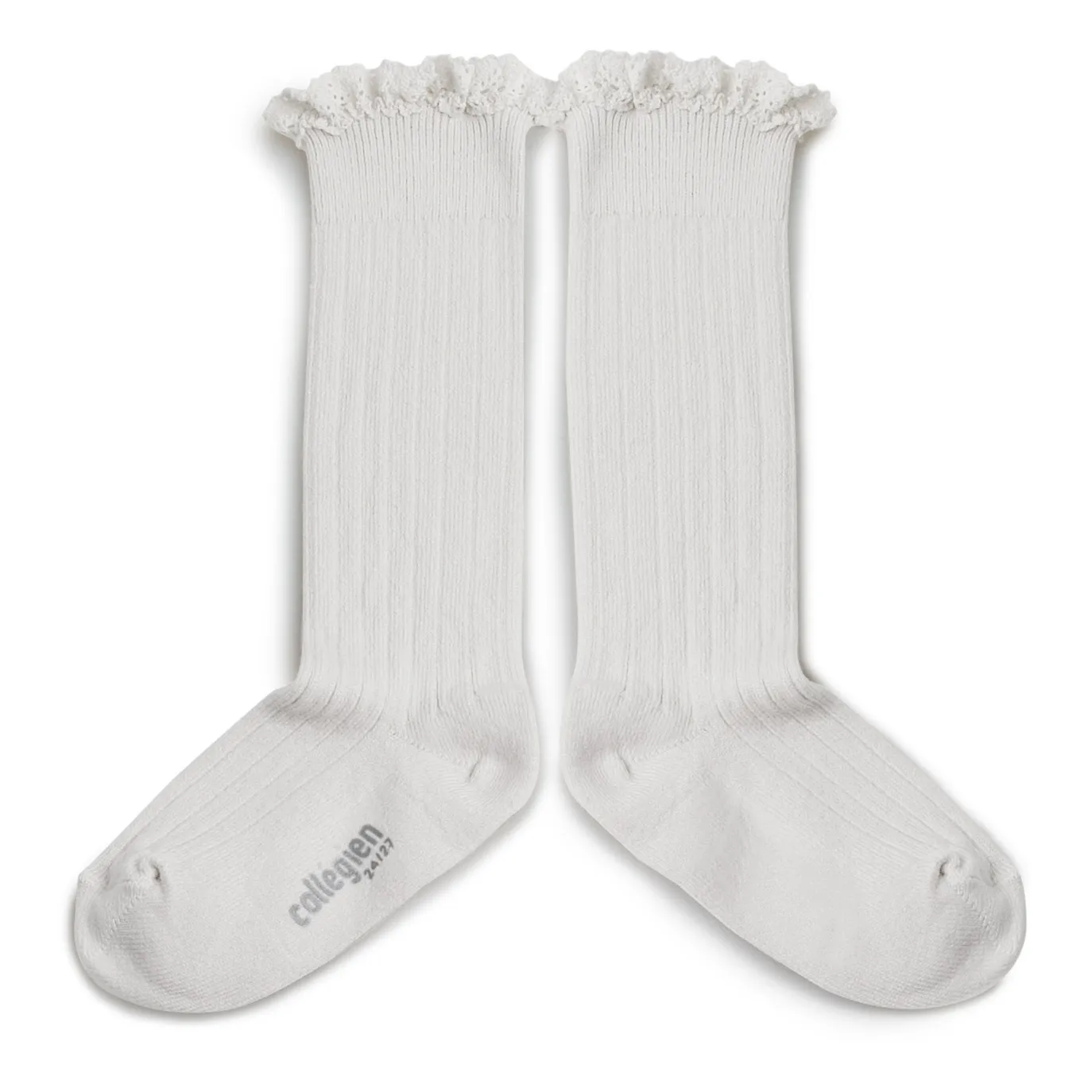 Collégien White Joséphine Socks