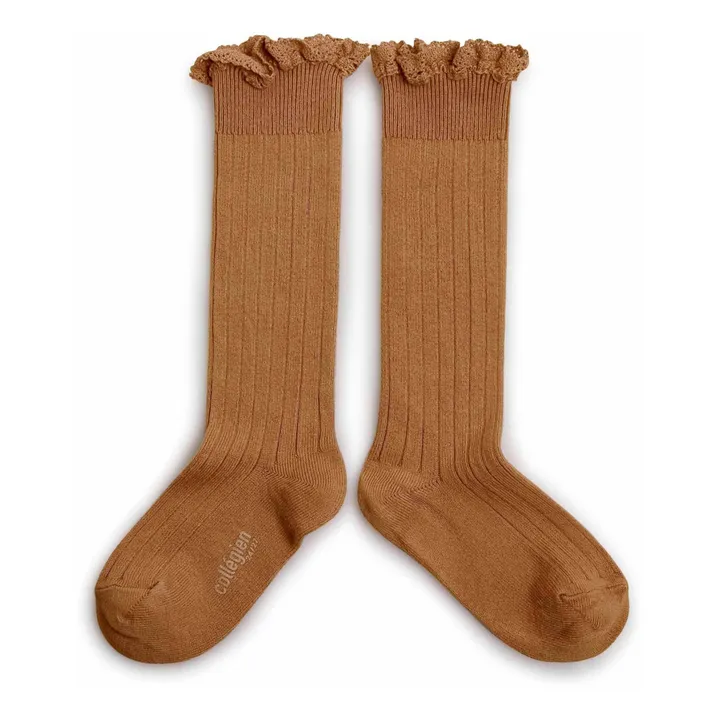 Chaussettes Joséphine | Caramel- Image produit n°0