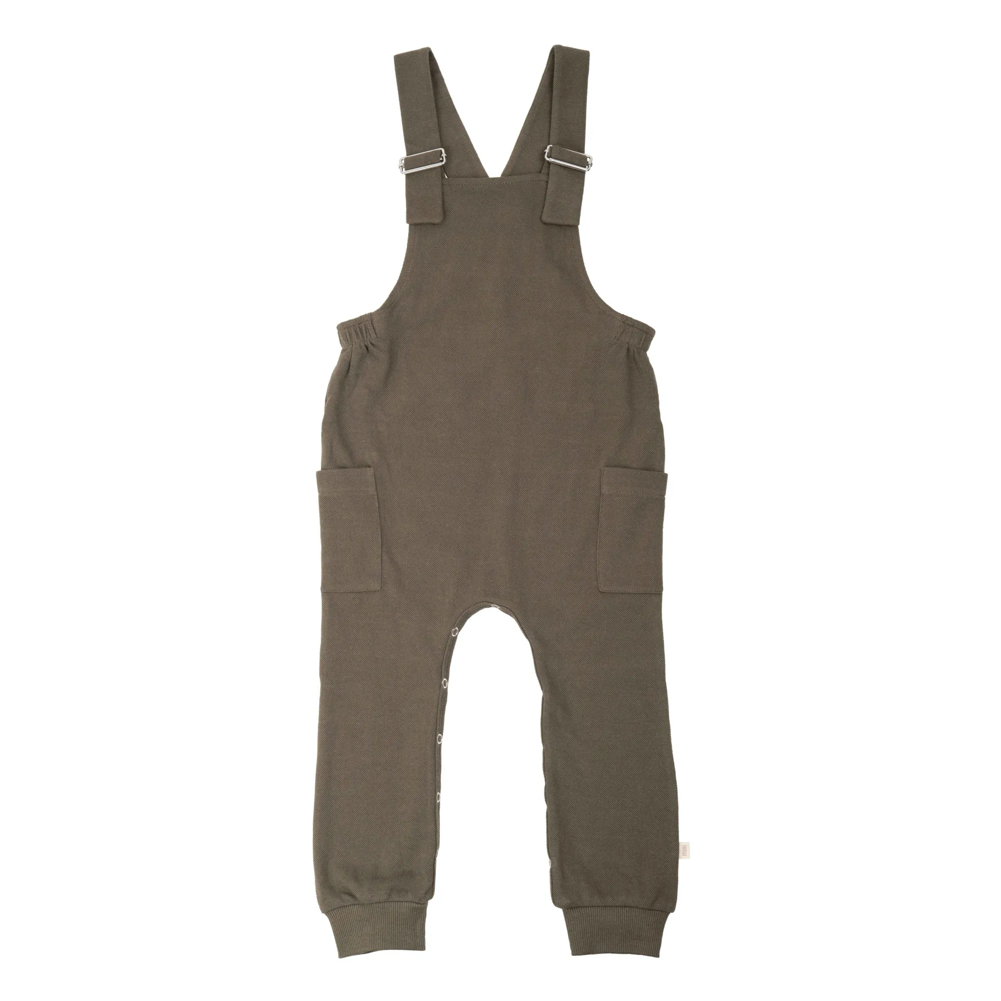 Minimalisma Unisex Khaki Eikin Organic Cotton Overalls