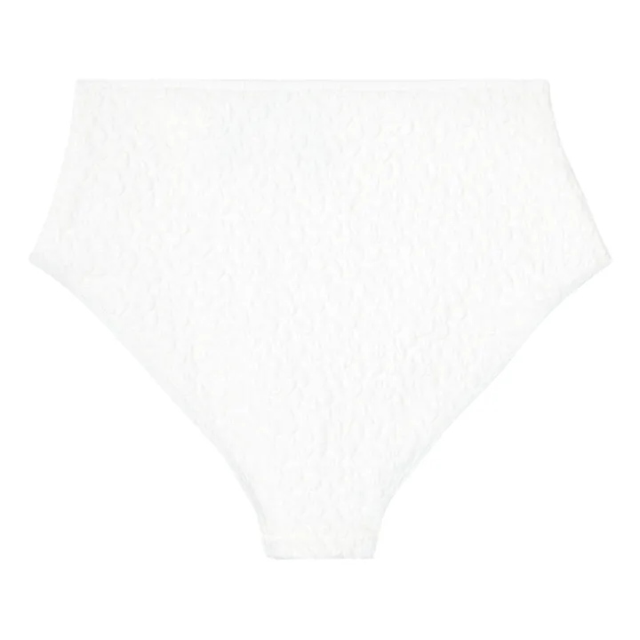 Braguita de bikini con textura Bellini | Blanco- Imagen del producto n°6