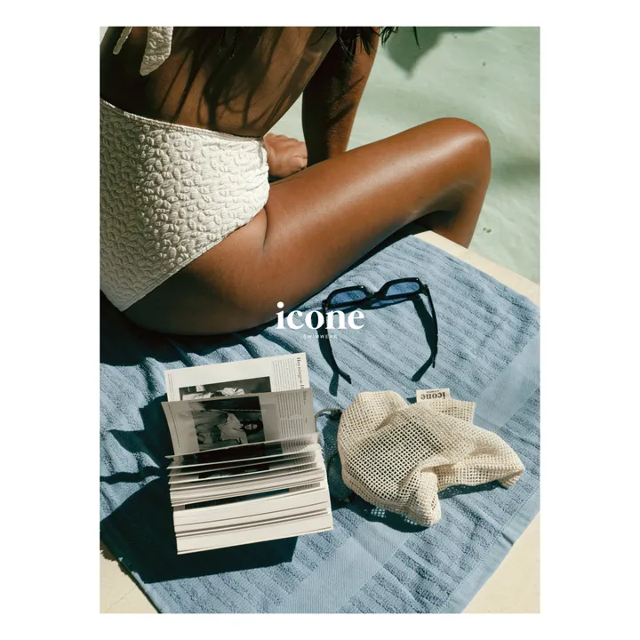 Braguita de bikini con textura Bellini | Blanco- Imagen del producto n°5