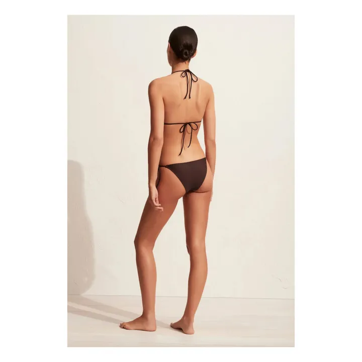 String Bikini Top | Brown- Product image n°3