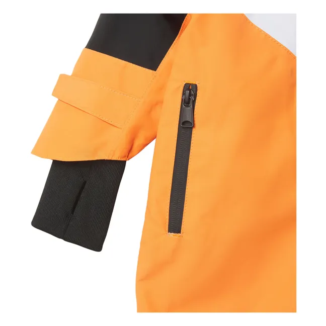 Combinaison Pilote Ski Polyester Recyclé - Collection Ski  | Orange