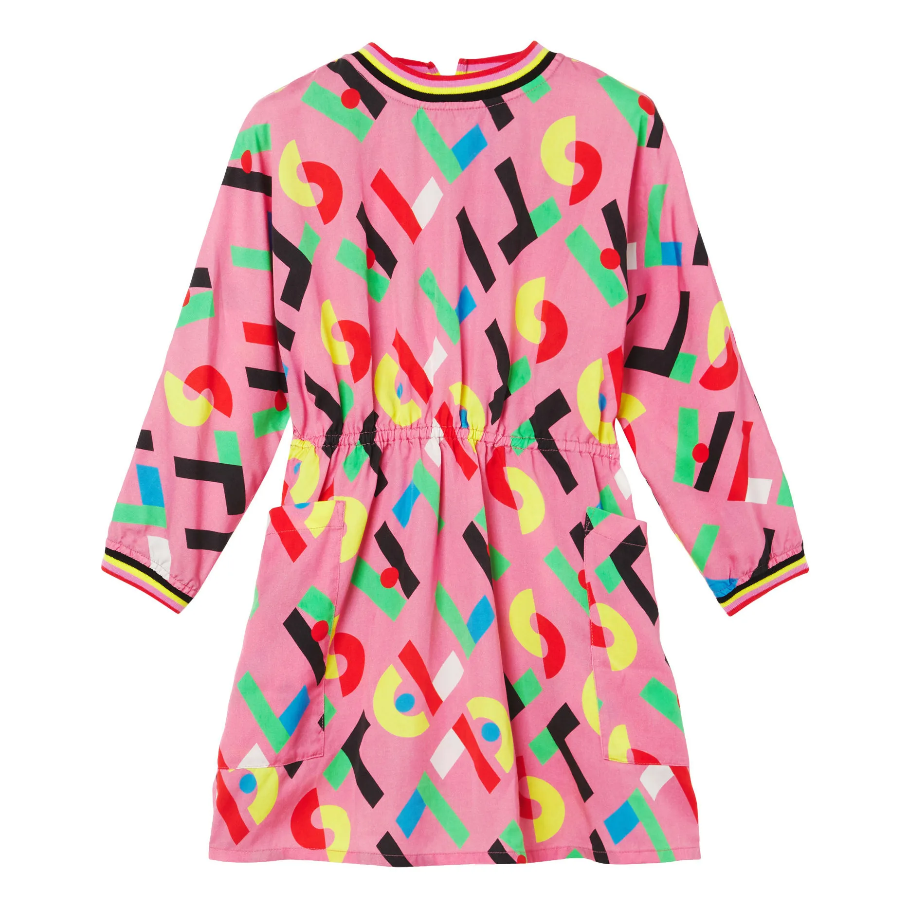 Stella Mccartney Kids Pink Stella Tencel Dress