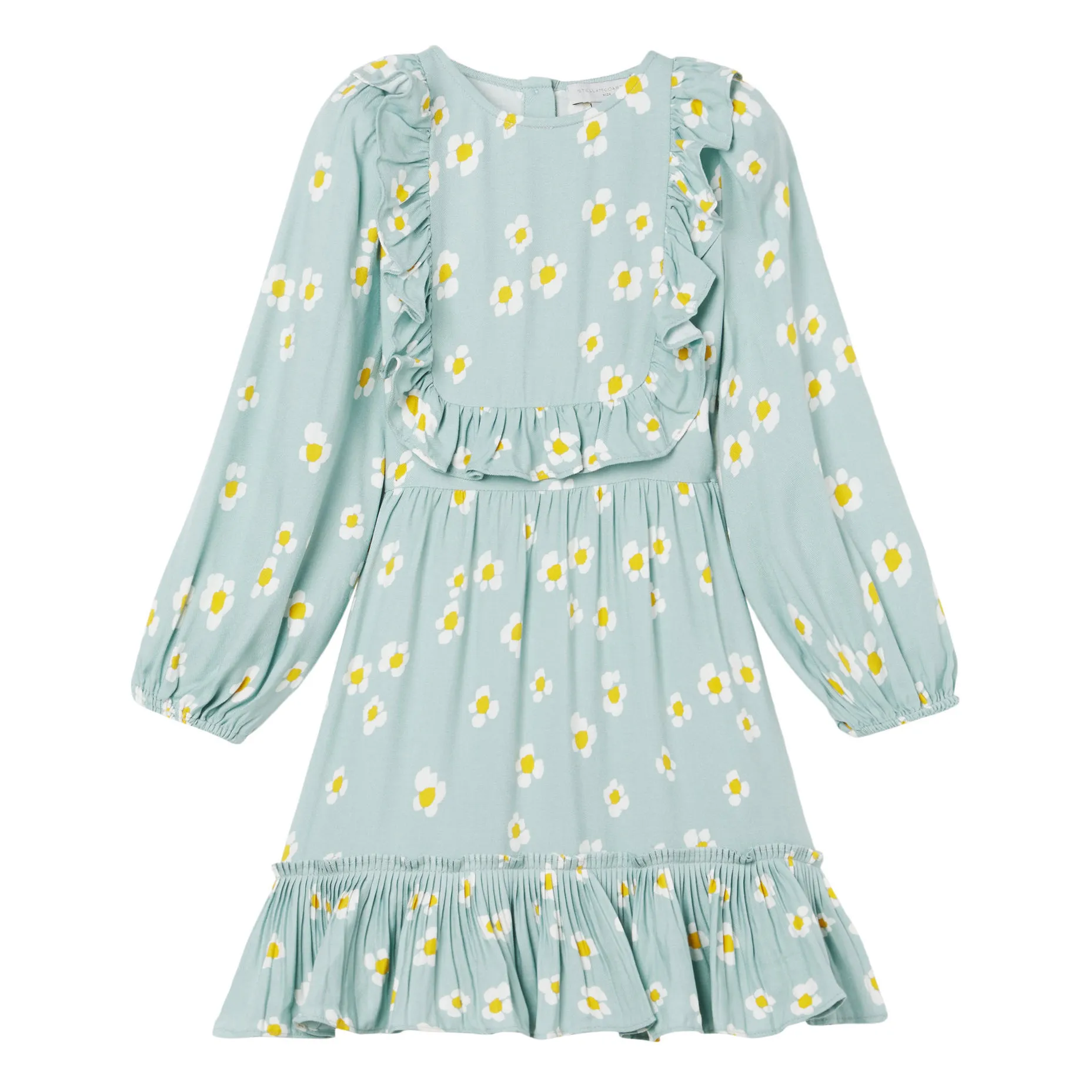 Stella Mccartney Kids Blue Flower Dress