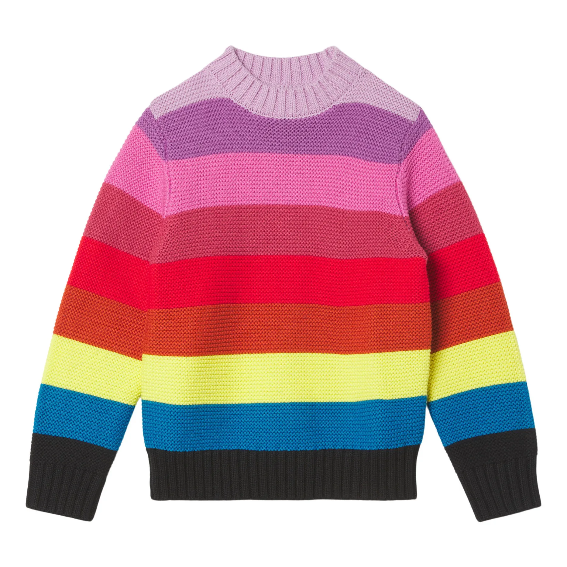 Stella Mccartney Kids Red Striped Jumper