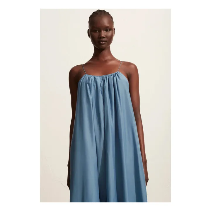 Single Tier Dress | Blue- Product image n°1