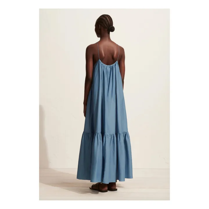 Single Tier Dress | Blue- Product image n°3