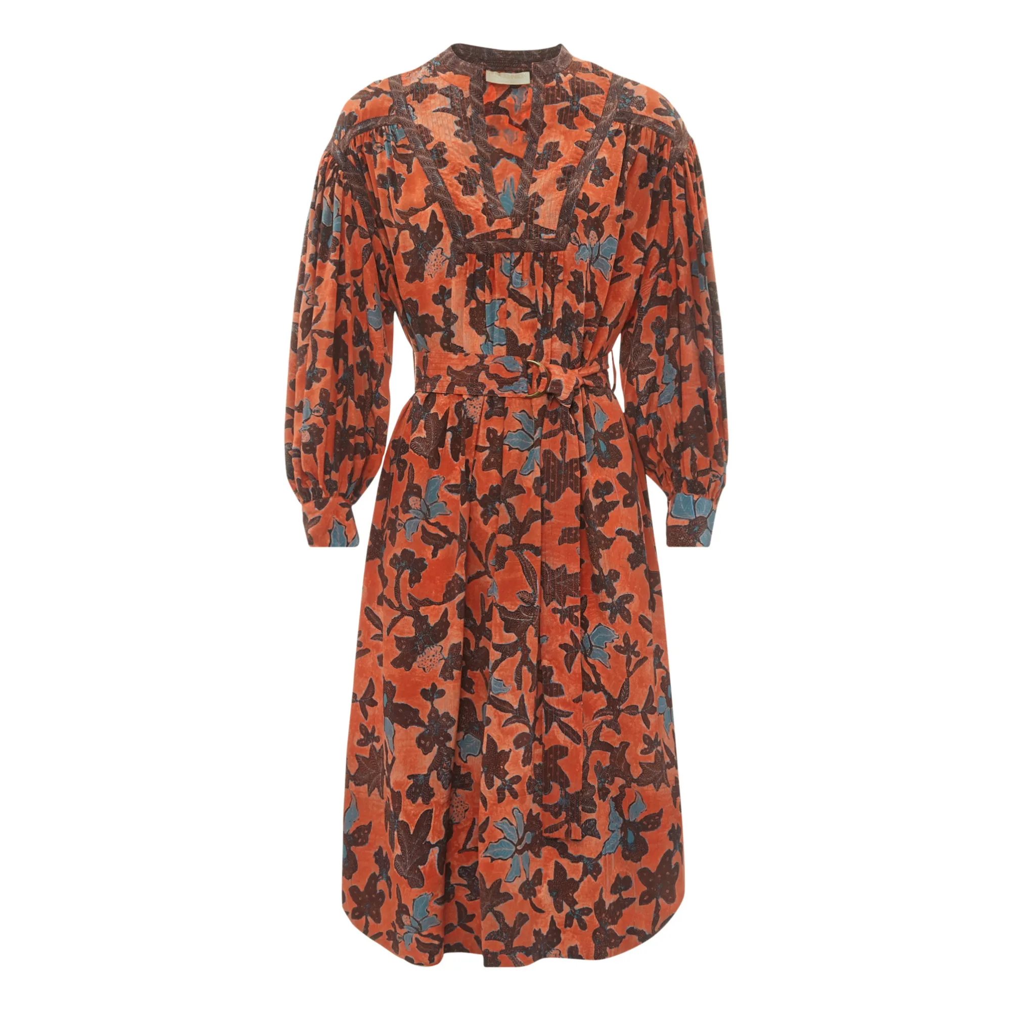 Ulla Johnson Rust Taiana Dress