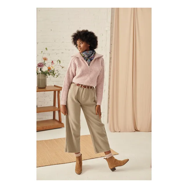 Pantaloni Serge - Collezione Donna  | Salvia