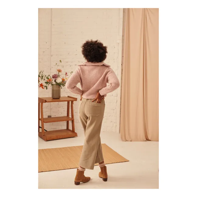 Pantalones Serge - Colección Mujer  | Salvia
